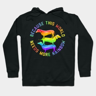 More Rainbow Doggies Hoodie